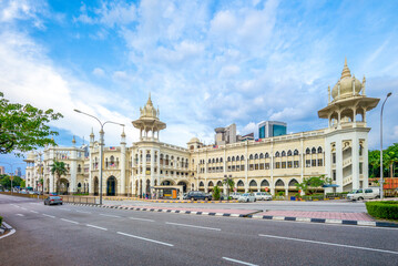 Tableau sur plexiglas Kuala Lumpur Gare ferroviaire historique de Kuala Lumpur Malaisie  © Richie Chan