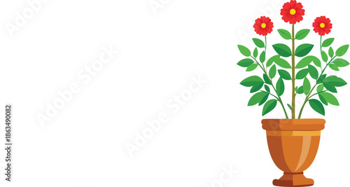flowers in a vase