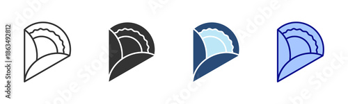 Taco Icon Set. Designed In Multi Style