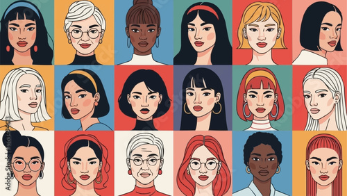 Diverse Women - A Celebration of Femininity and Individuality in Portraits.