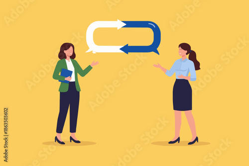 People Talking Communication