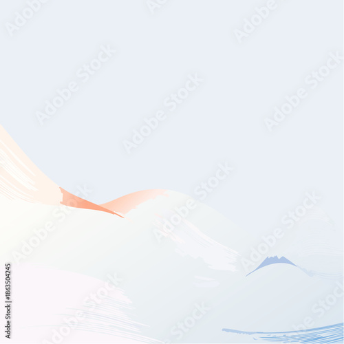 abstract background with wave