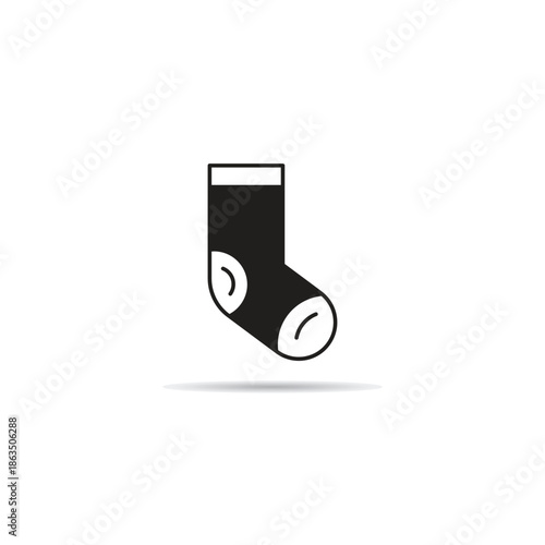sock icon vector illustration