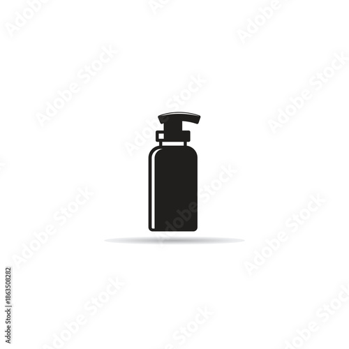 serum spray bottle icon vector illustration