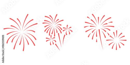 Fireworks display icon
