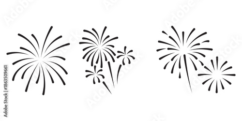 Fireworks display icon