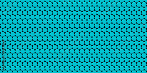 Konstfotografi Neon Cyan 3D Hexagonal Crystal Grid Background for Futuristic Dashboards and Cyb