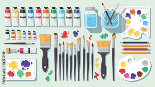 Vector illustration of a professional kitchen utensils set featuring fork, knife, and spoon icons for restaurant menu design and food object symbols