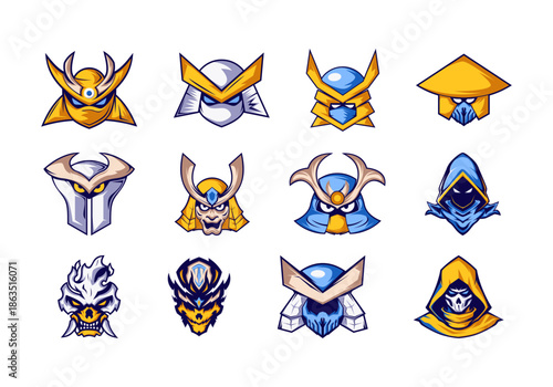 Esport Logo Golden Ronin 