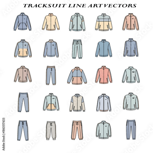 Sporty Tracksuit Outfit for Casual Athletic Lifestyle