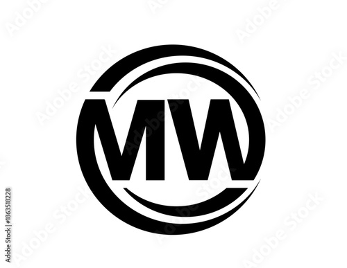 mw letter logo,mw initial logo,mw icon logo,mw monogram logo,mw logo image
