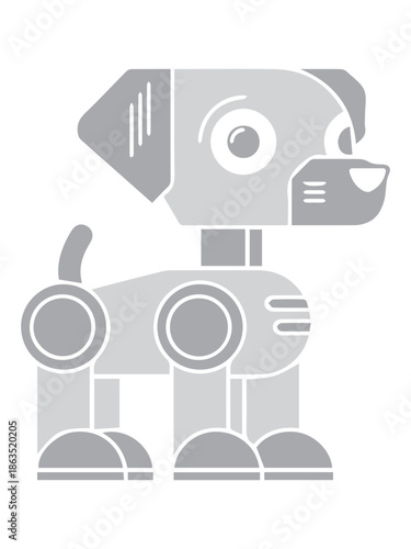 Robotic Dog Icon