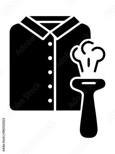 shirt steaming icon