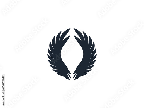 Expanding Creation Pattern Silhouette Vector