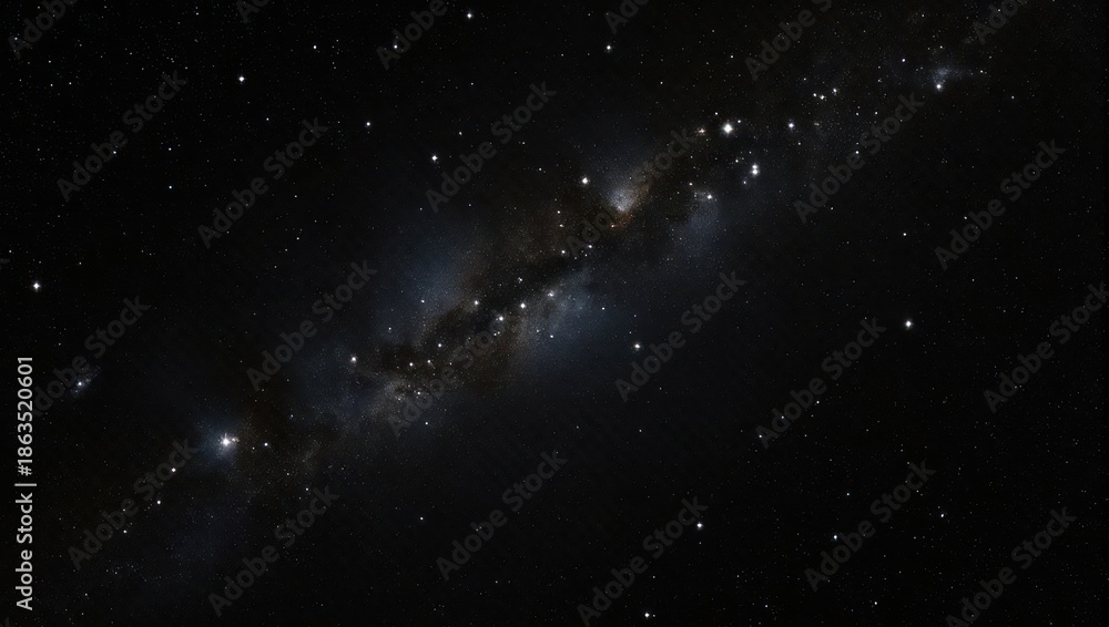 Obraz premium Celestial Tapestry - A Deep Dive into the Starry Cosmos.