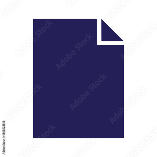 Dark Blue Paper Icon Free Download Dark Blue Paper Icon - GFXLoad