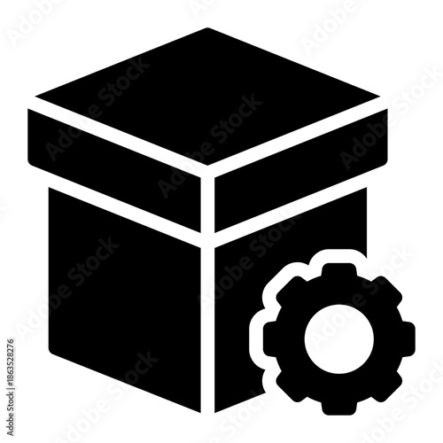gear glyph icon