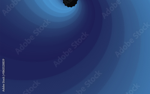 Abstract spiral wave gradient background with smooth gradient swirls in shades Modern hypnotic vortex design for digital art, wallpaper, or motion graphics swirling motion Hypnotic