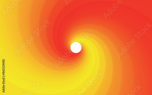 Abstract spiral wave gradient background with smooth gradient swirls in shades Modern hypnotic vortex design for digital art, wallpaper, or motion graphics swirling motion Hypnotic