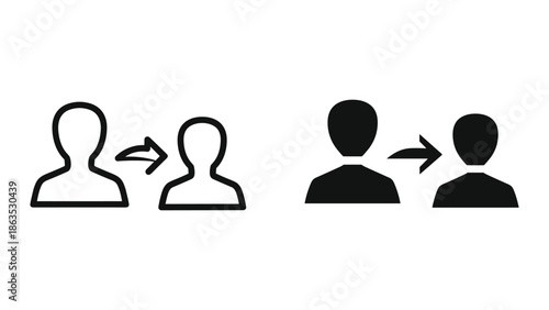 Transferring ownership or responsibility between people