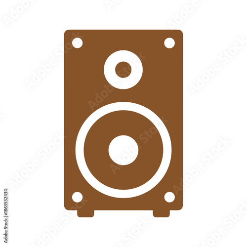 Vector Speaker Illustration