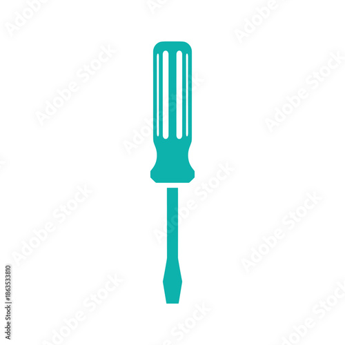 Minimalist Brush Vector Icon