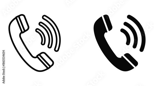 Simple phone icon design