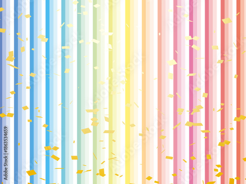 集中線, 漫画, 黄色, 光, 効果線, レーヨン, イラスト, サマータイム, 紙吹雪