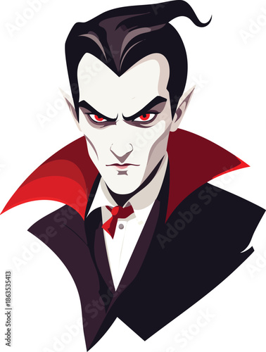 funny clown with a bow tie