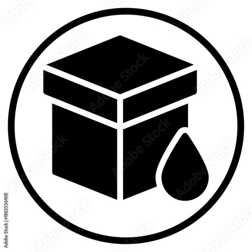 liquidity glyph icon