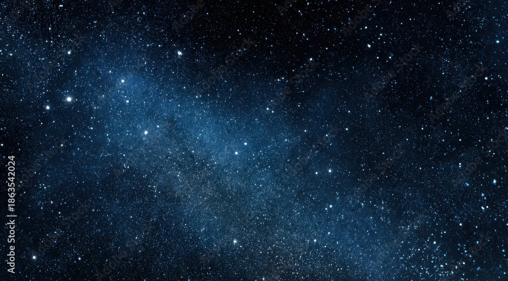 Fototapeta premium Deep space filled with stars and nebulae (2)