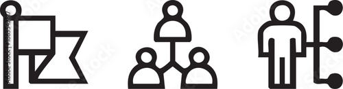 goal achievement, team hierarchy, network connection