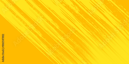 Quality Retro comic yellow background raster gradient halftone  stock vector texture