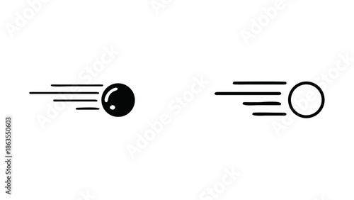 Modern abstract speed and motion concept with dynamic lines