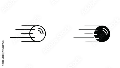 Speed and motion abstract background with dynamic lines