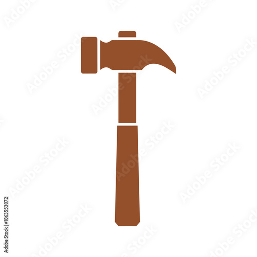 Claw Hammer Icon Vector