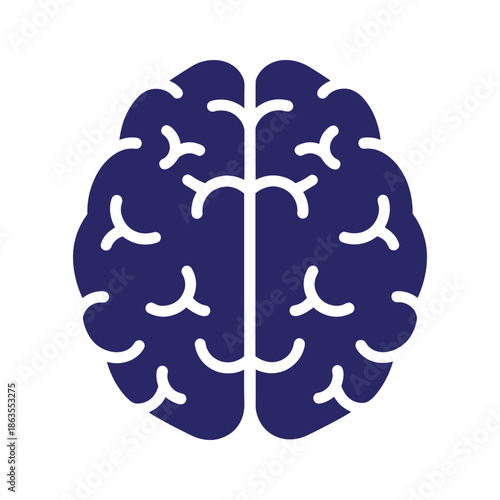 Brain Icon Vector Illustration