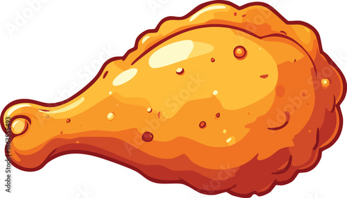 vector illustration of a chicken