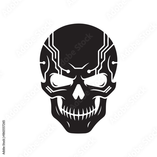 Cyber skull (3).eps