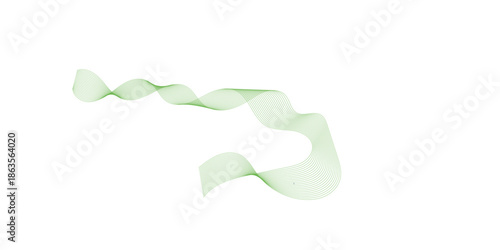 An abstract green leaf background featuring a 3d rendered illustration of an arrow and a heart shape element as a creative design concept symbol