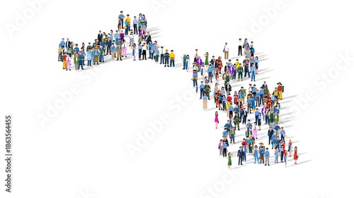 Akrotiri Sovereign Base Area Nation Population Diversity Country Map Shape Animation