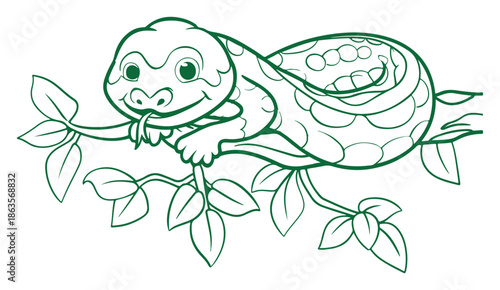 green caterpillar illustration, cute insect character, nature cartoon artwork, hand drawn caterpillar design, kids educational illustration, friendly bug art, children storybook style, playful animal 