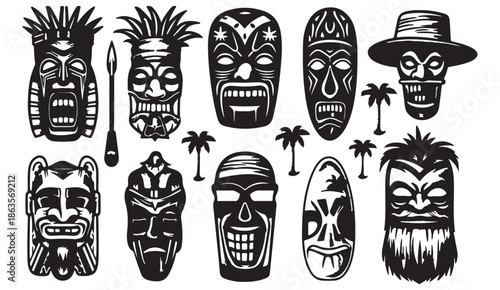 tribal mask illustration, african mask artwork, ethnic cultural design, traditional mask art, primitive face illustration, tribal totem sketch, indigenous art symbols, ritual mask design, black tribal