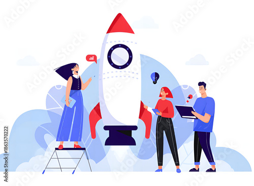 Team Launch Day: Building a Rocket Together