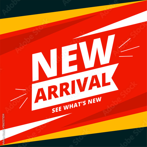fashionable and new product arrival template for business promo