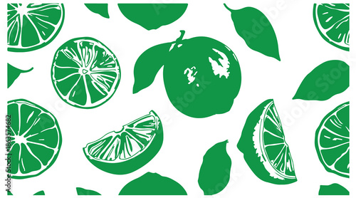 lime citrus illustration, hand drawn lemon slice, fruit line art drawing, fresh citrus artwork, botanical fruit sketch, green lime pattern, kitchen fruit illustration, organic food art, citrus backgro