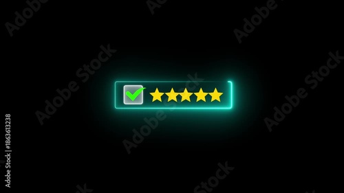 Customer or User give rating to service experiences review satisfaction feedback survey on online application, Customer can evaluate quality of service leading to reputation ranking of business.