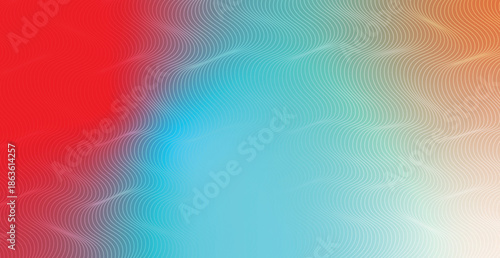 Abstract colorful rainbow background featuring a bright geometric pattern with light gradient lines and circular shapes for a seamless vector wallpaper design