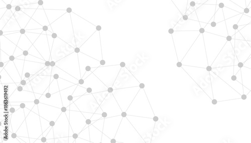 Abstract plexus background with connecting dots and lines. Global network connection