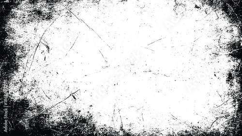 Gritty distressed overlay texture for vintage effects and artistic design projects Vector, illustration